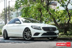Mercedes-Benz C-Class by Permaisuri on Vossen Wheels (HF-3) 2019 года